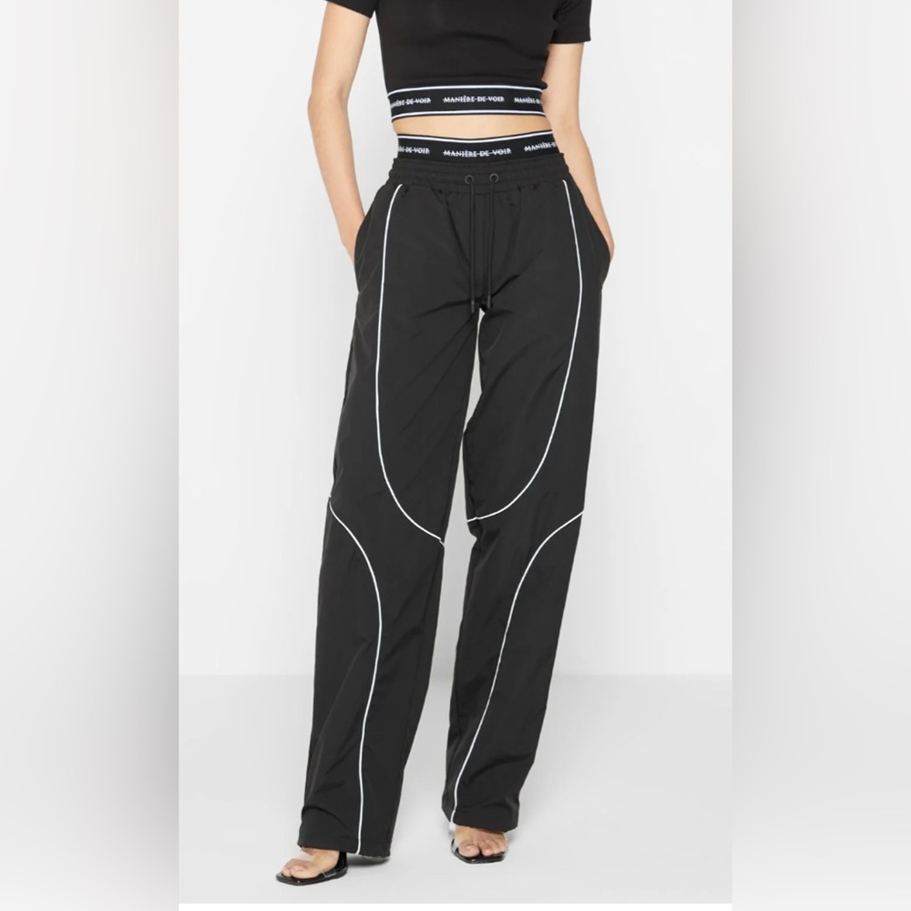 Manière De Voir Banded Contour Joggers